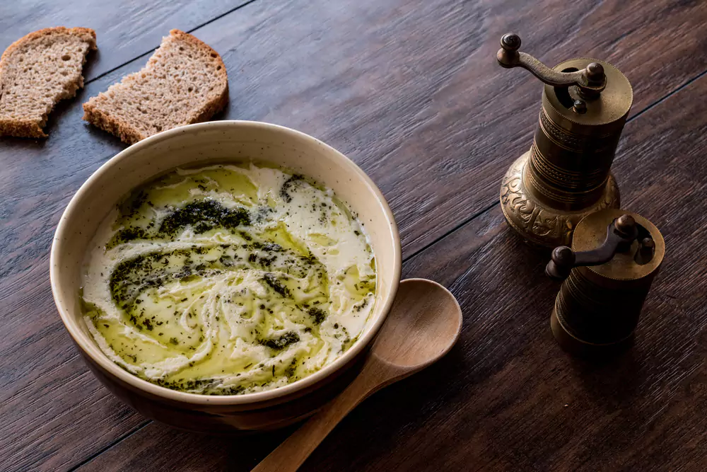 Top 8 Traditional Turkish Food in Istanbul (Beyond Kebabs and Baklava) 7 Turkish Yayla or Yogurt Soup with mint sauce (Tzatziki)