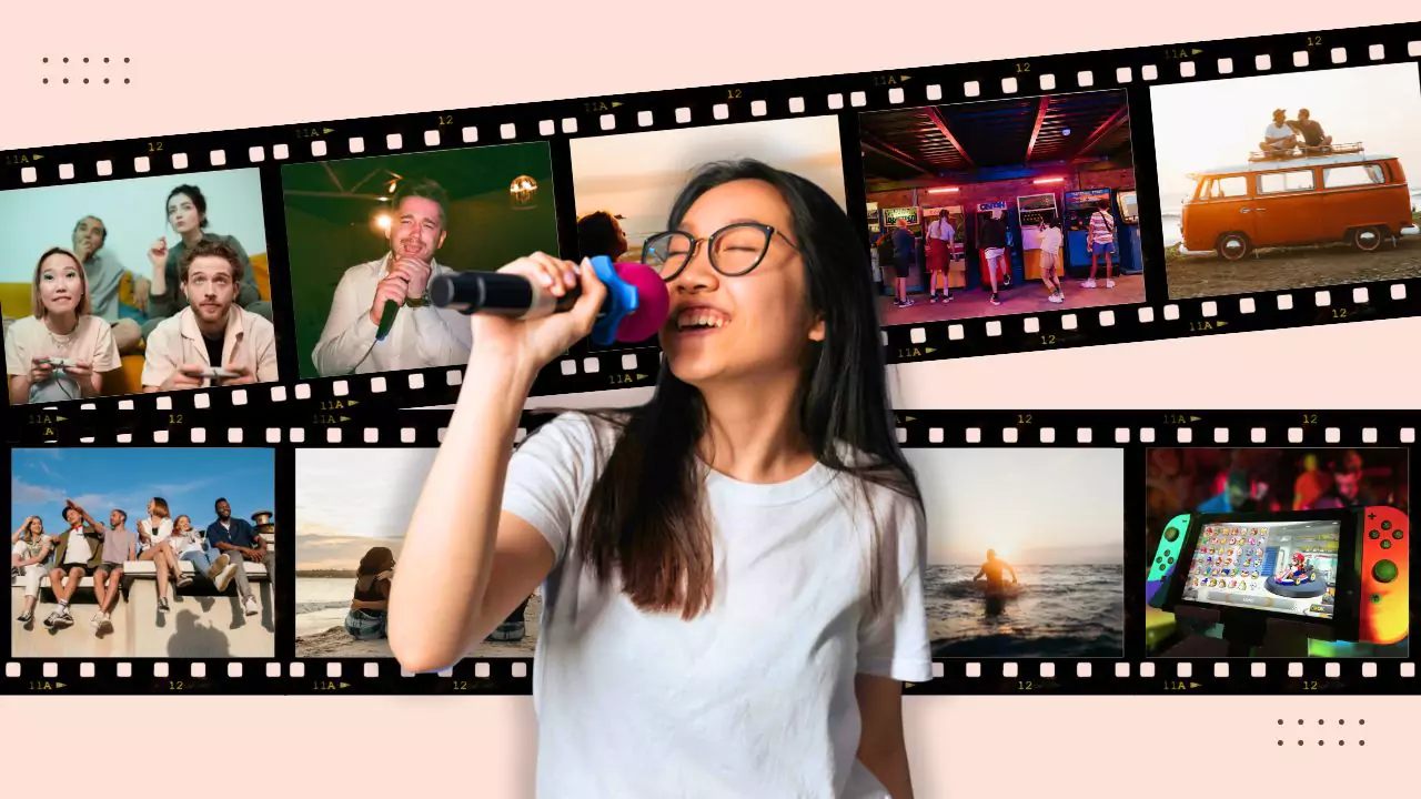 Thumbnail shows fun things to do with friends on weekends.