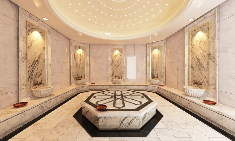 7 Unmissable Things to Do in Antalya at Night 7 Marble Turkish Hamam, bath modern design